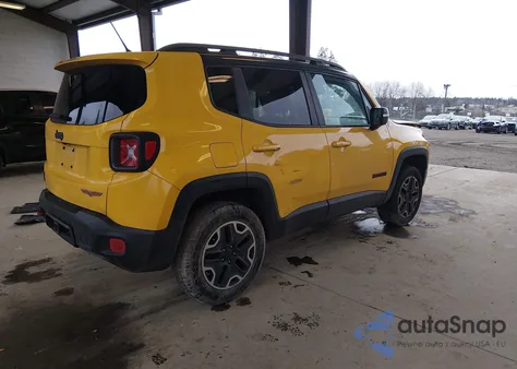 2017 Jeep Renegade Trailhawk 4X4 z USA, uszkodzony, nr VIN ZACCJBCBXHPE71145
